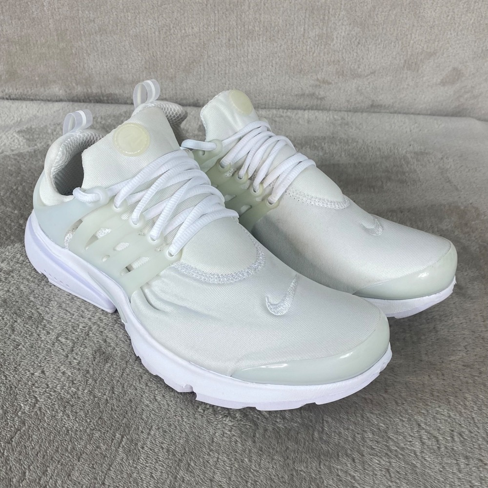 Nike Air Presto Shoes Size 12 Pure White Running Sneakers CT3550-100 NEW